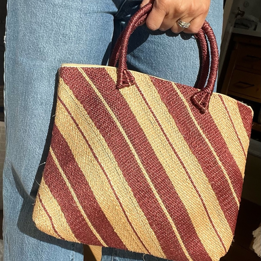 Vintage hand made tote